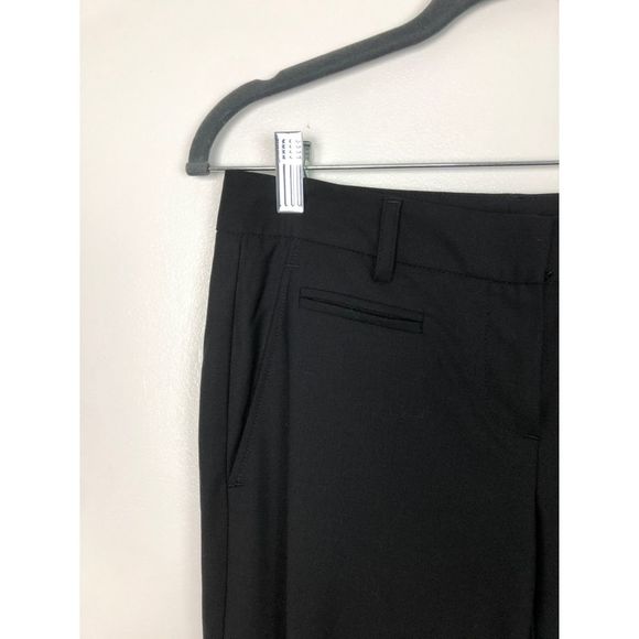 Theory Black Wool Wide Leg Slack Pants sz 0 - Picture 2 of 5
